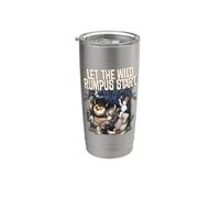 Where The Wild Things Are Wild Rumpus Vaso térmico de acero inoxidable de doble pared