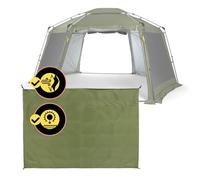 Where Tomorrow - Panel Lateral para cenador desplegable, 1 Unidad, 155 x 215 x 167 cm, Ligero, protección UV y Lluvia, Camping, Exterior, Playa y Festival, para reequipamiento para cenador Plegable y