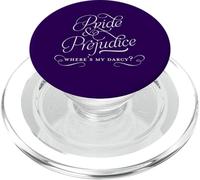 Where's My Darcy? Jane Austen/Orgullo y prejuicio PopSockets PopGrip para MagSafe