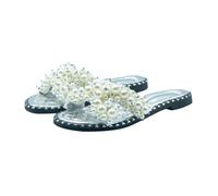 Where's That From Chanclas Eve Diseño Perla para Mujer (WM101)