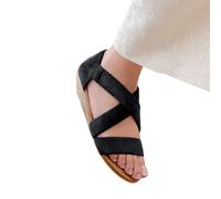 Where's That From Sandalias de Ante Hummingbird Tacón Bajo para Mujer (WM347)
