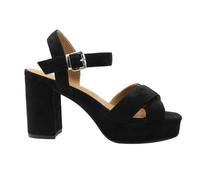 Where's That From Tacones Altos de Ante Marcia Diseño Tira para Mujer (WM452)