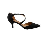 Where's That From Zapato de Ante Kennedi Tacón Bajo para Mujer (WM118)