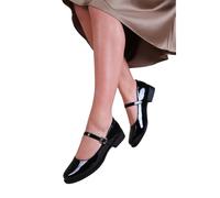 Where's That From Zapato de Cuero Barnizado / Charol Kingston Tacón (WM389)