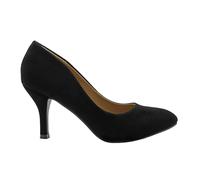 Where's That From - Zapatos de Tacón de Ante Tacones Medios para Mujer