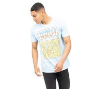 Where's Wally Beach Camiseta, Azul, S para Hombre
