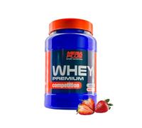 Whey Premium Competition - Mega Plus - proteinas whey - shaker proteinas - Proteína en Polvo para Recuperacíon y Desarrollo Muscular - 5 sabores a elegir (2,5 Kg, Fresa)