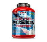 AMIX - Proteína Whey - Pure Fusion - 2,3 Kg - Concentrado de Suero Ultra Filtrado - Isolada - Contiene L-glutamina - Proteínas para Aumentar Masa Muscular - Sabor Melón Yogurt