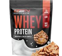 Whey Protein Complex-1000 g (Canela y cereales) - Con parte de aislado - Proteína instantánea con BCAA y EAA - German Elite Nutrition
