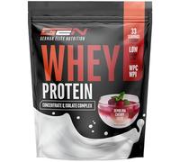 Whey Protein Complex - 1000 g (Gachas de sémola con cerezas) - Con contenido de aislado - Polvo de proteína soluble instantánea con BCAA y EAA - German Elite Nutrition