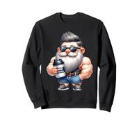 Whey Protein Gnome Dad Funny Bodybuilder Graphic For Coach Sudadera