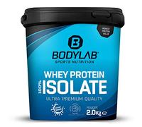 Whey Protein Isolate Neutro 2kg Bodylab24, proteína en polvo hecha de aislado de suero de leche, puede apoyar la construcción de músculo, sin aspartamo