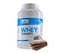 Whey Protein - Mega Plus - Proteína De Suero Concentrada Para Ganar Masa Muscular Y Recuperación - Proteina Whey En Polvo - Whey Protein Isolate - Alto Contenido Proteico - Proteina Chocolate 2kg
