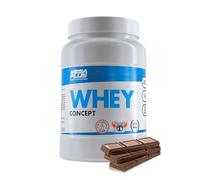 Whey Protein - Mega Plus Sport Nutrition Concept - Proteína en Polvo para Recuperación y Desarrollo Muscular con Aminoácidos BCAA - Sin gluten, sin aspartamo - En polvo - 1 kg (1 Kg, Chocolate)