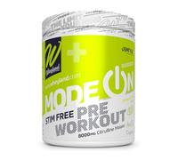 Wheyland Mode On Stim Free Pre Entreno Sin Cafeína 450 g - Enfoque y Bombeo Muscular - Sin Estimulantes - Fabricación Propia