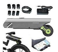 WhFKLca Potenciador De Bicicleta, Alcance De hasta 50 Km, Kit De ConversióN De Bicicleta EléCtrica para Bicicleta De MontañA Y Carretera, InstalacióN Sin Herramientas En 30 Segundos. Green