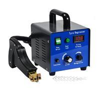 WhFKLca Ranuradora De Neumáticos, Cortadora De Ranuras, Herramienta para Ranurar Neumáticos con 10 Cuchillas, Reesculturadora De Neumáticos, Máquina De Ranurado De Neumáticos con Pantalla Digital