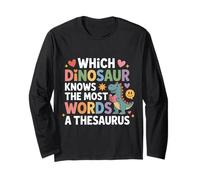 Which Dinosaur Knows The Most Words A Thesaurus - Manga Larga