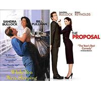 While romantic Sleeping Proposing comedy 2 Pack Sandra Bullock Romance Movie 2 Story RomComSet Feature date night