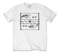 While She Sleeps Silence Speaks con licencia Camiseta hombre