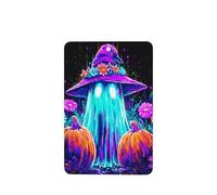 Whimsical - Ambientadores de coche con diseño de fantasmas de Halloween, color morado, turquesa, 4 unidades, tarjetas perfumadas para colgar en tabletas de aromaterapia