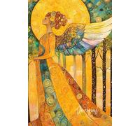 Whimsical Angel Journal: A Magical Writing Notebook with Illuminated Trees, Surreal Atmosphere & Vivid Colors