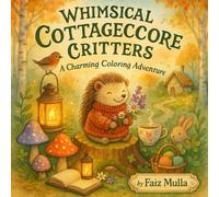 Whimsical Cottagecore Critters: A Charming Coloring Adventure: Adults, Teens, Kids Coloring Book with Cozy Animals, Gardens, and Nature Scenes - Perfect for Relaxation & Mindfulness