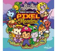 Whimsical Fable Critters in Pixel Meadow: Cozy Kawaii Retro Video Game Adult Coloring Book for The Nerdy Gamers
