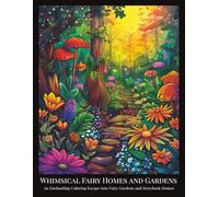 Whimsical Fairy Homes and Gardens: An Enchanting Coloring Escape Into Fairy Gardens and Storybook Homes (Fantasy Fairy Houses Coloring Series)