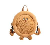 Whimsical Flatbread Styles - Bolso cruzado ligero de felpa con correa ajustable para el hombro para mayor comodidad, bolsa de hombro de pan Naan, d, One Size
