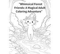 “Whimsical Forest Friends: A Magical Adult Coloring Adventure”