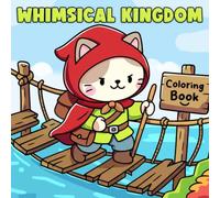Whimsical Kingdom Coloring Book: Royal Cat Tales Coloring Pages with Cute Heroes, Cozy Castle Life, Magical Quests, and Family-Friendly Fun