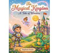 Whimsical Kingdoms: Fun Fantasy Coloring Book for Kids Ages 4-8, with Magical Fairies, Castles, Knights, and Dragons. (DigiDash Kids Coloring Books)