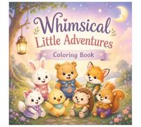 Whimsical Little Adventures: A Cozy Coloring Journey with Seven Woodland Friends