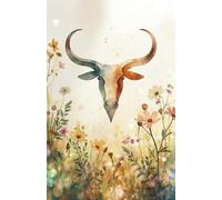 Whimsical Taurus Journal: Floral Zodiac Notebook for Journaling, Manifestation, Writing & Self Reflection | Celestial Astrology Gift for Taurus ... Diary for Notes, Sketches & Daily Thoughts