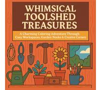 Whimsical Toolshed Treasures: A Charming Coloring Adventure Through Cosy Workspaces, Garden Nooks & Creative Corners: A Fun and Relaxing Colouring ... Workbenches, and Inventive Workshop Scenes