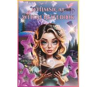 Whimsical Witch Notebook: Broomstick Edition, A4 size, 6 to Collect, 300 pages with Moon & Stars Border, For Doodles, Sketches, Dreams & Inspirational ... Vibes, Pair with Whimsical Witch Journals