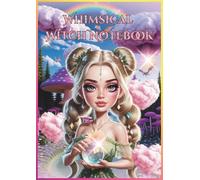 Whimsical Witch Notebook: Starlight Edition, A4 size, 6 to Collect, 300 pages with Moon & Stars Border, For Doodles, Sketches, Thoughts & ... Vibes, Pair with Whimsical Witch Journals