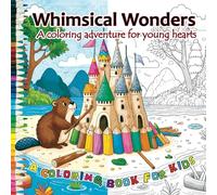 Whimsical Wonders: A Coloring Adventure for Young Hearts: A COLORING BOOK FOR KIDS