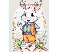 Whimsical Wonders: A Rabbit Coloring Adventure: Color Your Way to Calm and Creativity with Adorable Rabbit Designs