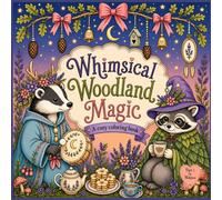Whimsical Woodland Magic: A cozy coloring book