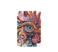 Whimsucal Rooster - Ambientadores para coche, 4 unidades, tarjetas perfumadas colgantes, tarjetas perfumadas para coche, tabletas de aromaterapia