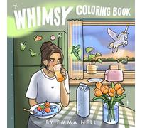 Whimsy Coloring Book: Easy Designs of Magic in Modern Life (Easy and Cute Coloring Books)