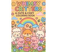 Whimsy Critters: A Cute & Cozy Coloring Book for All Ages