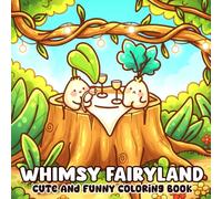 Whimsy Fairyland Coloring Book: Color Your Way Through Enchanted Forests, Fairy Friends, and Whimsical Adventures