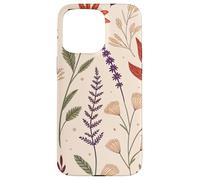 Whimsy Fall Garden in Bloom with Retro Florals Carcasa para iPhone 15 Pro MAX