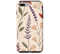 Whimsy Fall Garden in Bloom with Retro Florals Carcasa para iPhone 7 Plus/8 Plus