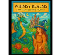 Whimsy Realms: A Fantasy Coloring Journey