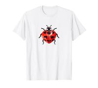 Whimsy Twee Ladybug Heart Spots Cute Summer Camiseta