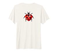 Whimsy Twee Ladybug Heart Spots Cute Summer Camiseta Premium